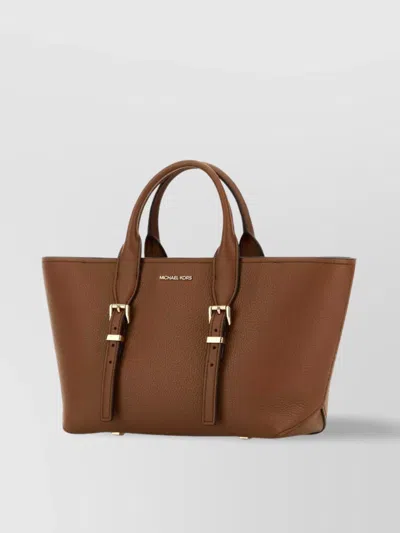 MICHAEL KORS MOORE SHOPPING BAG BUCKLE DETAIL