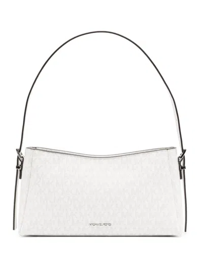 Michael Kors Moore Shoulder Bag In White