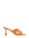 Michael Kors Heeled Sandals  Woman In Orange