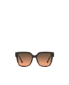 Michael Kors Karlie Mk 2170u 390818 54mm Womens Square Sunglasses In Brown