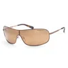 Michael Kors Multicolor Metal Sunglasses In Brown