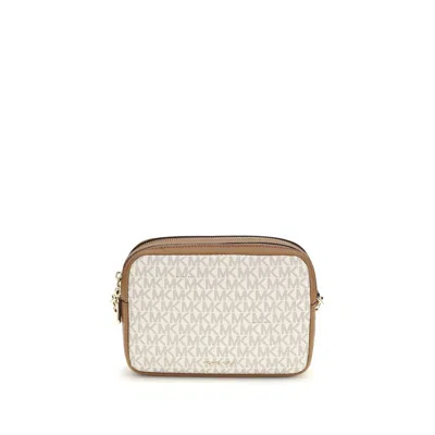 Michael Kors Multicolor Polyester Wallet In White