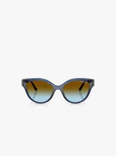 Michael Kors Nagoya Sunglasses In Blue