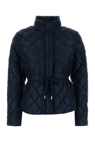 MICHAEL KORS NAVY BLUE POLYESTER PADDED JACKET