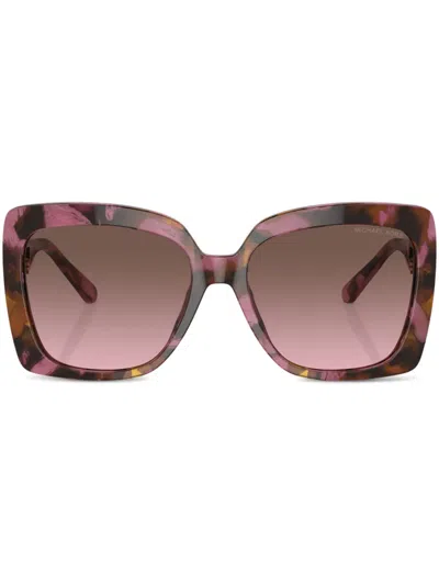 MICHAEL KORS NICE OVERSIZE SQUARE-FRAME SUNGLASSES