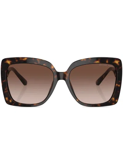 MICHAEL KORS NICE OVERSIZE SQUARE-FRAME SUNGLASSES