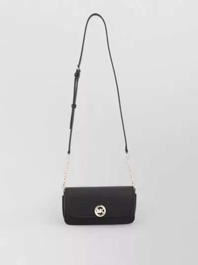 Michael Kors Nolita Crossbody Bag Adjustable Chain Strap In Black