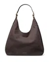Michael Kors Nolita Large Hobo Shoulder Bag In Chocolate