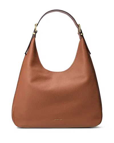 Michael Kors Nolita Large Hobo Shoulder Bag In Luggage