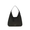 Michael Kors Nolita Large Nubuck Shoulder Bag In Black