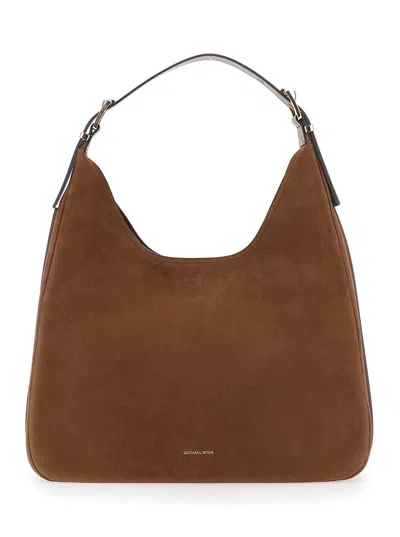 Michael Kors Nolita Lg Hobo Shldr In Sand