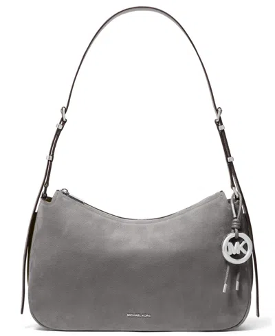Michael Kors Nolita Medium Nubuck Convertible Shoulder Bag