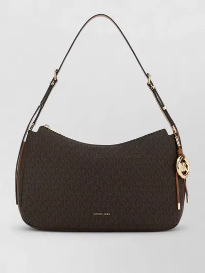 Michael Kors Nolita Shopping Bag Shoulder Strap In Brown