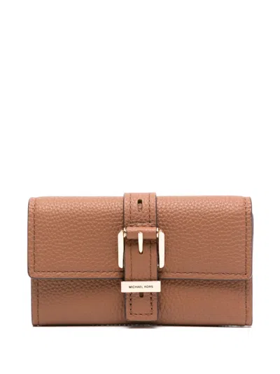 Michael Kors Nolita Wallet In 褐色