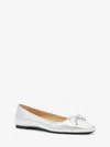 Michael Kors Nori Flex Metallic Leather Ballet Flat In Multi
