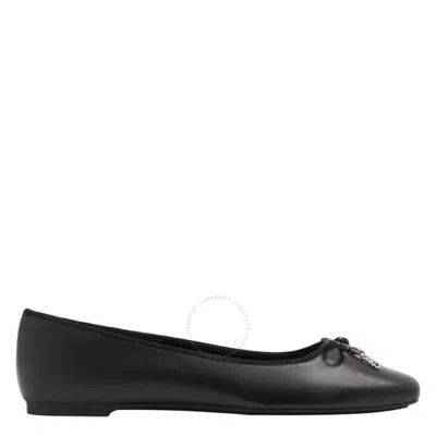 MICHAEL KORS MICHAEL KORS NORI LEATHER BALLET FLATS