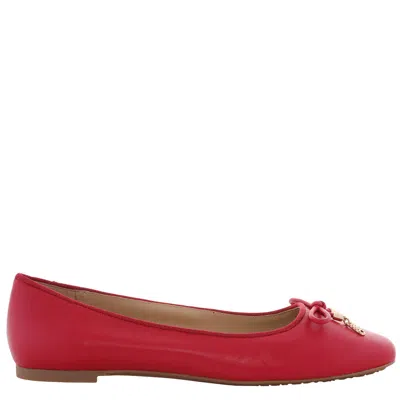 MICHAEL KORS NORI LEATHER BALLET FLATS