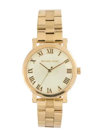 Pre-owned Michael Kors Norie Watch, 38mm In Multi