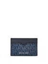 MICHAEL KORS NOTCHED CARDHOLDER