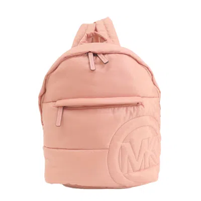 Pre-owned Michael Kors Nylon Backpack () In Pink