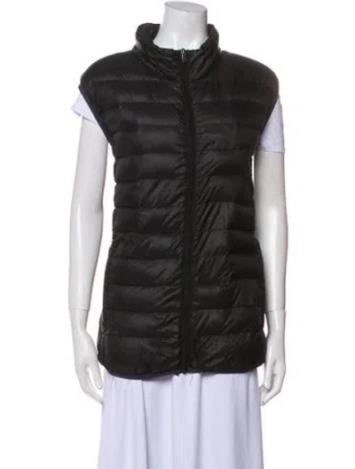 Pre-owned Michael Kors Nylon Down Jacket In Black