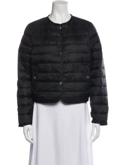 Pre-owned Michael Kors Nylon Down Jacket In Gray