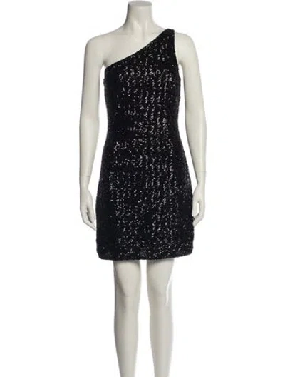Pre-owned Michael Kors Nylon Mini Dress In Black