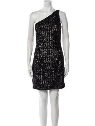 Pre-owned Michael Kors Nylon Mini Dress W/ Tags In Black