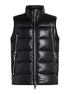 Michael Kors Nylon Puffer Vest In Black