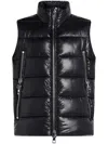 Michael Kors Nylon Quilted Puffer Vest In Black