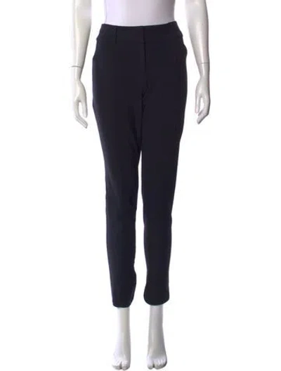 Pre-owned Michael Kors Nylon Straight Leg Pants In Black
