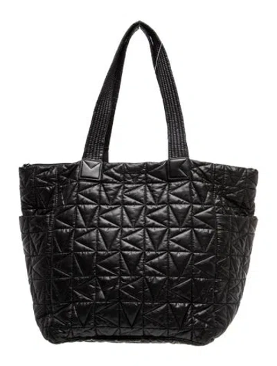 Pre-owned Michael Kors Nylon Tote In Black