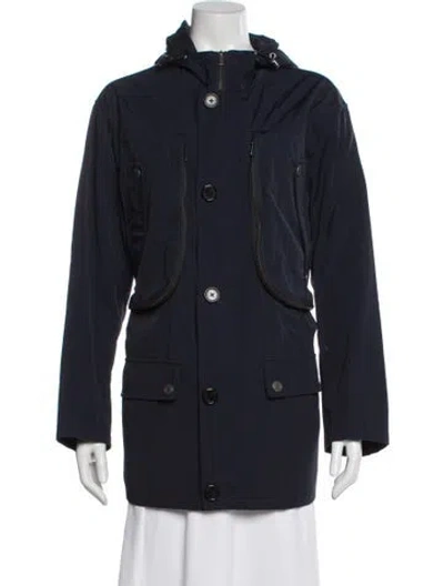 Pre-owned Michael Kors Nylon Utility Jacket In Black
