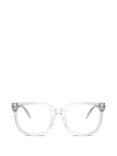 Michael Kors Ontario Square-frame Glasses In White