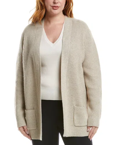 Michael Kors Open Cashmere & Linen-blend Cardigan