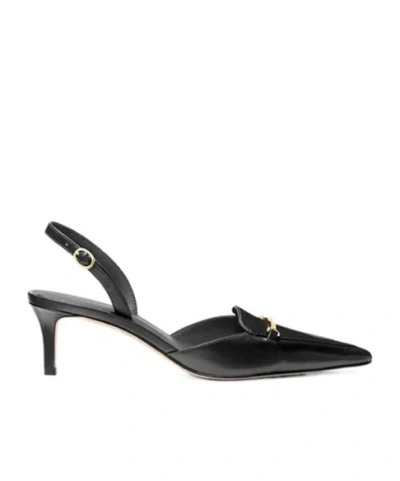 Michael Kors Open-heeled Sandals In Black