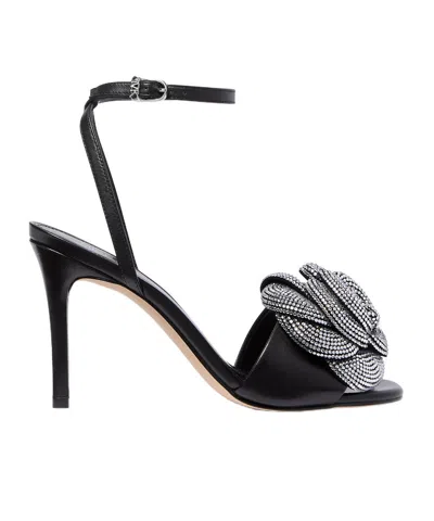 Michael Kors Open-toed High-heeled Sandals In Black