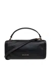 Michael Kors Small Top Handle Barrel Crossbody In Black
