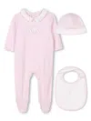 Michael Kors Organic Cotton Pajamas Set In Pink