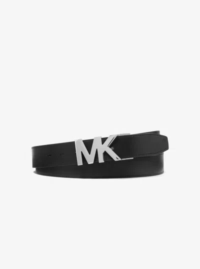Michael Kors Outlet 4-in-1 Logo Belt Box Set In Brown