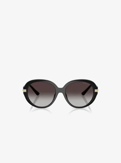 Michael Kors Outlet Aquinnah Sunglasses In Black