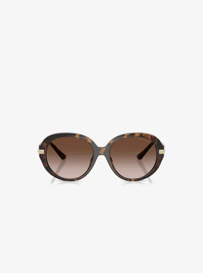 Michael Kors Outlet Aquinnah Sunglasses In Brown