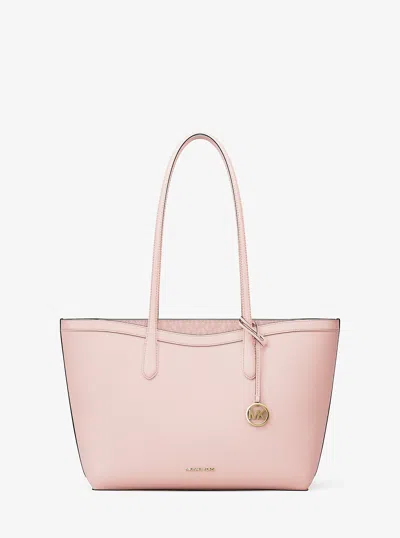 Michael Kors Outlet Arden Large Pebbled Leather Tote Bag In Multi