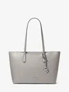 Michael Kors Outlet Arden Large Top-zip Tote Bag In Gray