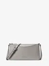 Michael Kors Outlet Arden Medium Crossbody Bag In Gray