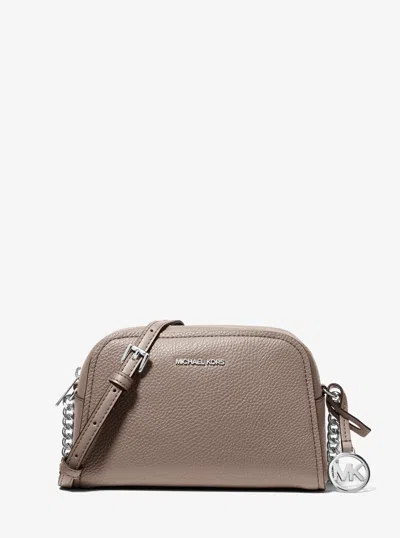Michael Kors Outlet Ashton Extra-small Camera Crossbody Bag In Brown