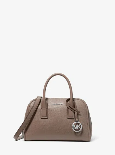Michael Kors Outlet Ashton Small Messenger Bag In Purple