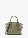 Michael Kors Outlet Avril Extra-small Leather Satchel In Multi