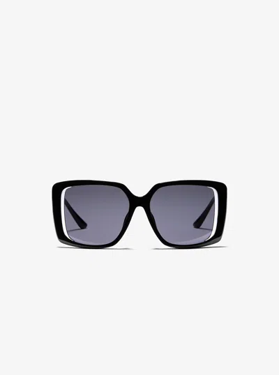 Michael Kors Outlet Bellamonte Sunglasses In Black