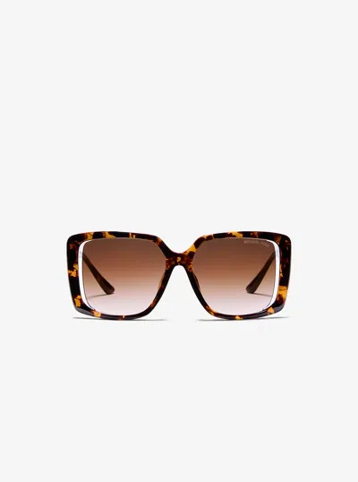 Michael Kors Outlet Bellamonte Sunglasses In Brown